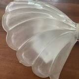 Vintage Murano shell wall lamp
