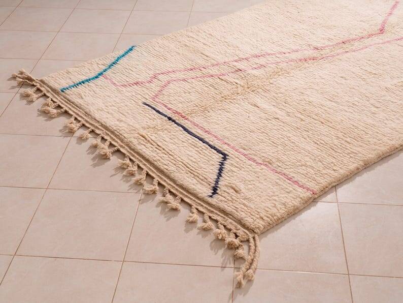 Handmade Moroccan blessed rug, 150 x 250 cm