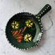 Alsatian pottery plate signed