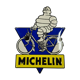 Plaque publicitaire michelin vélosolex en tôle serigraphiée