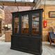 80s patinated bookcase