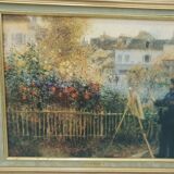 Renoir painting authentic reproduction on canvas - Narbonne artistic editions