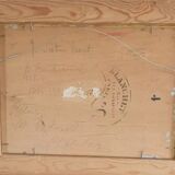 Oil Painting Patrik Reutersvärd / Landscape / Countryside / Horse