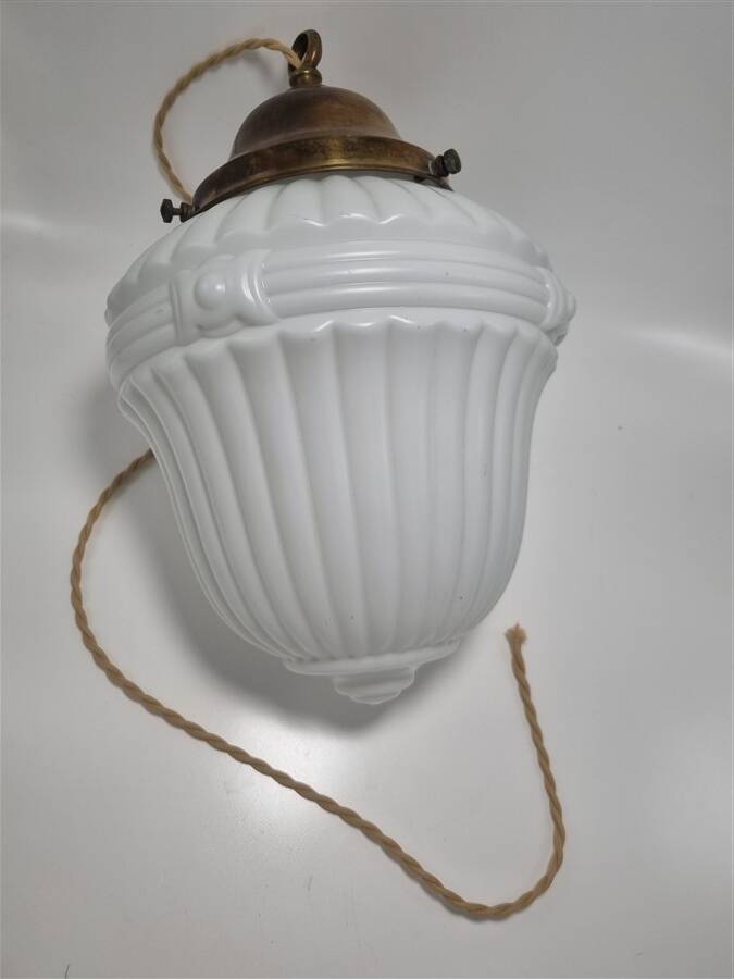 Art deco pendant light