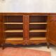 4-door Louis XV style cherry wood sideboard