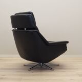 Fauteuil pivotant, design danois, années 1970, designer : Werner Langenfeld, fabrication : Esa