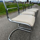 Chaises chromées circa années 1960