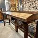 Old high table workbench