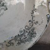 Hollow earthenware dish by Gien