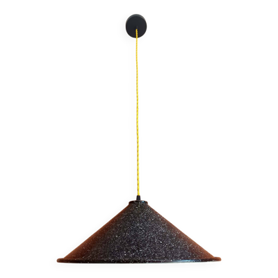 Suspension en tôle industrielle vintage 39 cm