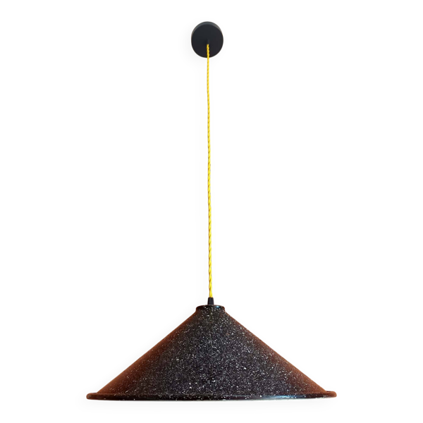 Suspension en tôle industrielle vintage 39 cm