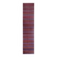 1970s Vintage Turkish Handmade Wool Cotton Pink Kilim Runner Rug 70x311