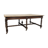 Table extensible 350cm Louis XIII