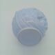 Art Deco Opaline Vase Blue Pastel Glass Pine Cone Decoration France 1930s