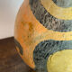 Large round terracotta vase