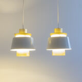 Pair of Jørn Utzon Tivoli Lamps