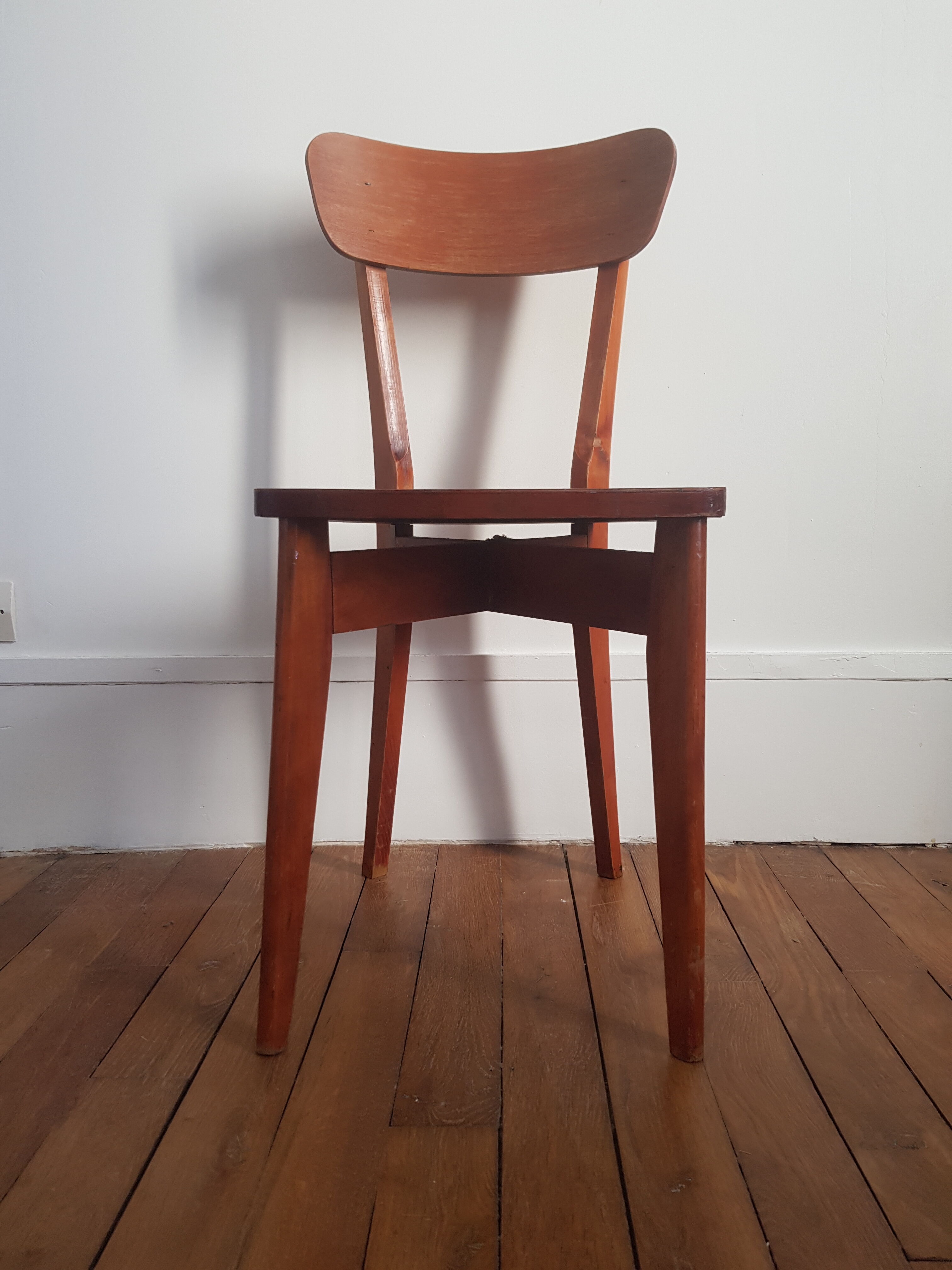 Wooden chair years 50