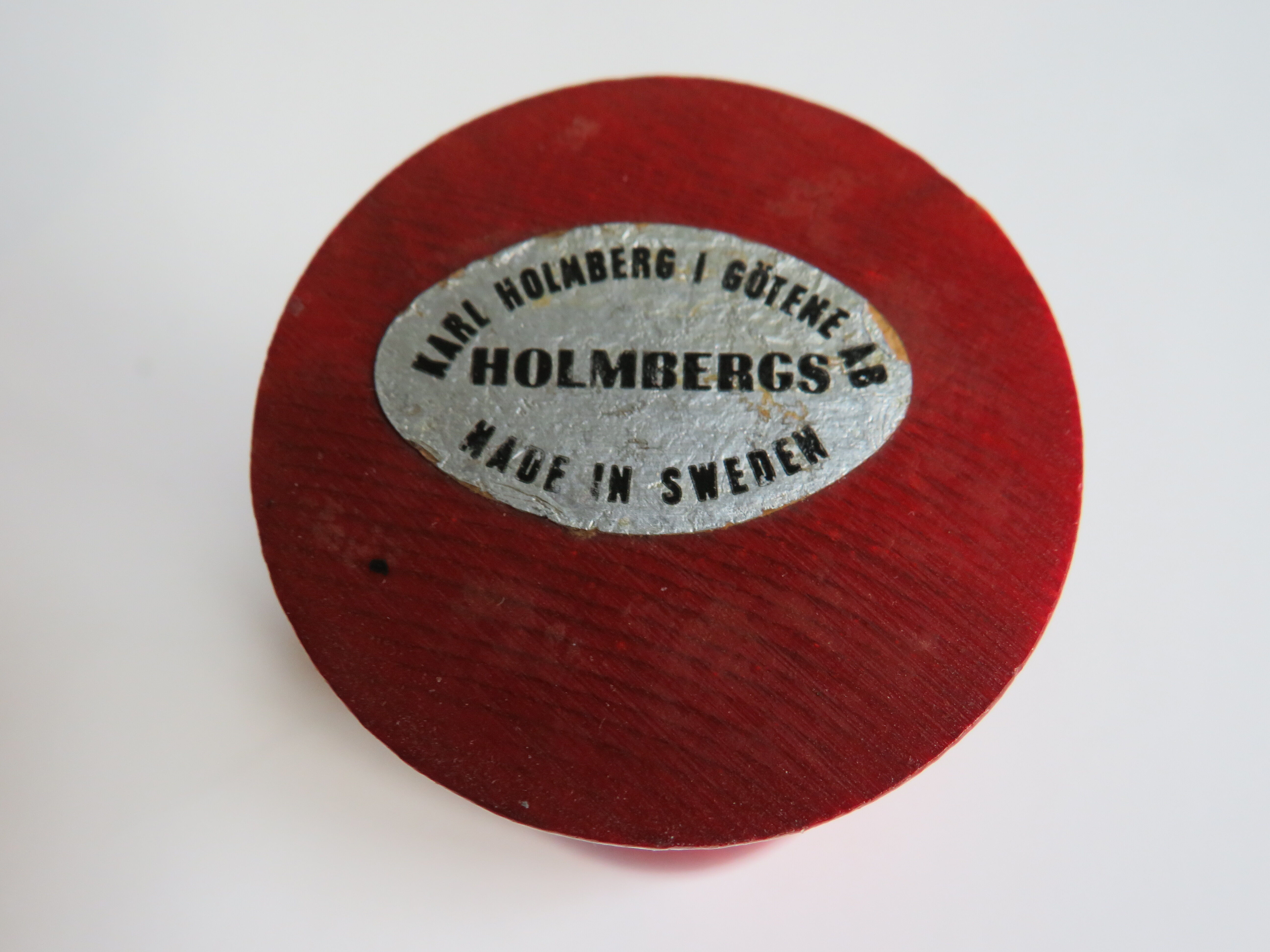 Lot of 5 eggcups, Holmbergs Sweden 1950