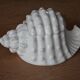 Ceramic box in the shape of a seashell