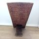 African solid wood palaver chair – Carved motifs