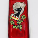 San Marino catchall tray signed Rita