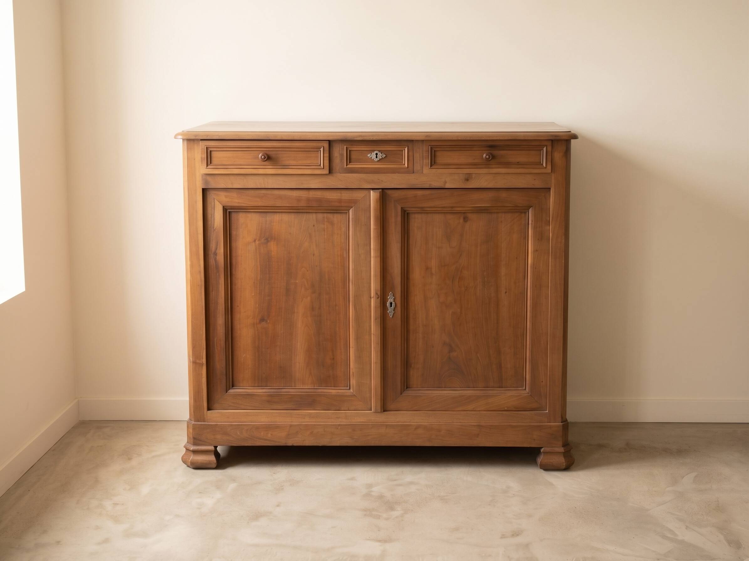 Wooden chest of drawers