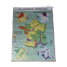 School map  "La France Agricole"