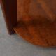 Art Deco stool in wood with original fabric, France ca. 1920