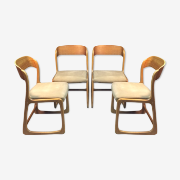 Baumann sled chairs