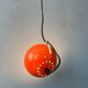 Small red adjustable Artimeta eyeball pendant lamp