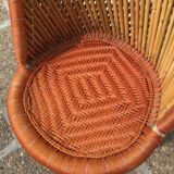 Rattan armchair