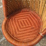 Rattan armchair