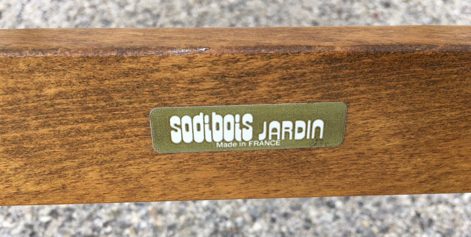 Folding armchair sodibois