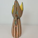 Gabriel Fourmaintraux 2-handle ceramic vase 1960
