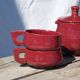 Art Deco Red Tea/Coffee Set