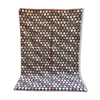 Black Berber rug 247 x 154 cm