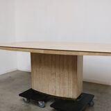 travertine table