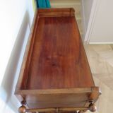 console-old dressing table-side table-mahogany stain