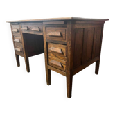 Vintage XL deep desk in solid wood