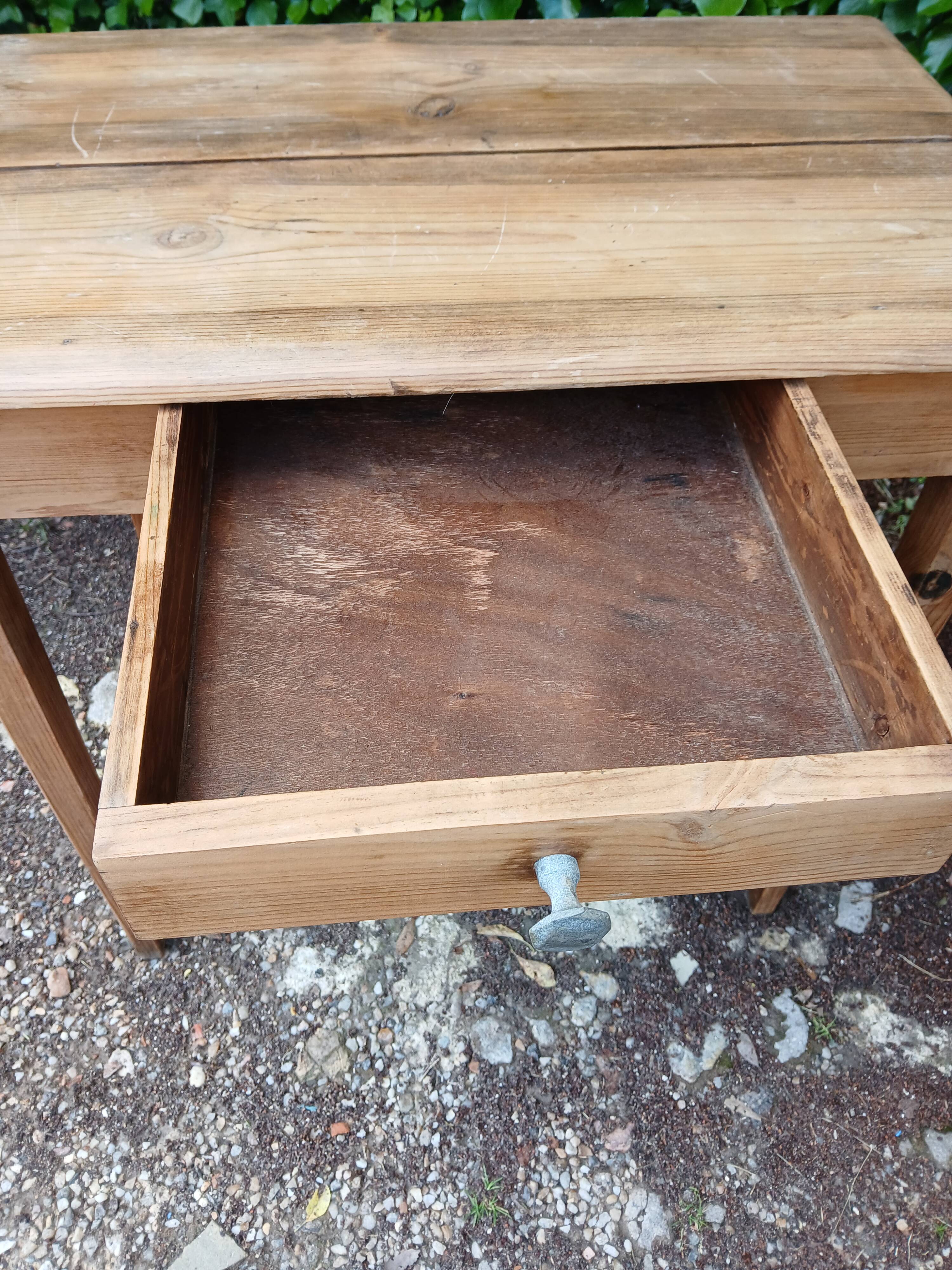 Small antique side table