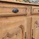 Antique solid wood country sideboard - Louis XV style