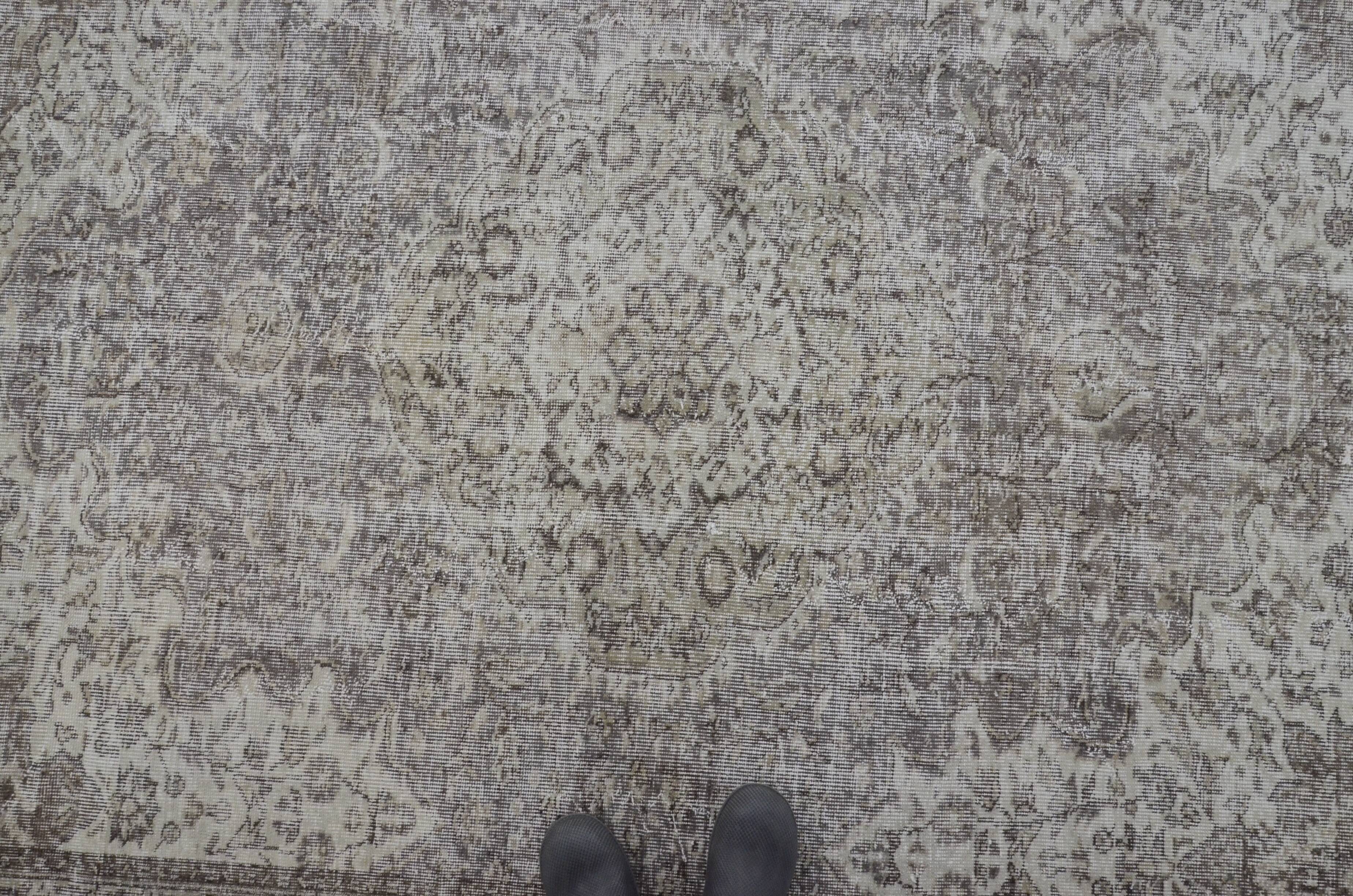 Oushak Vintage Wool Carpet sku 3227