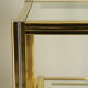 Table d'appoint roulante vintage style Hollywood Regency