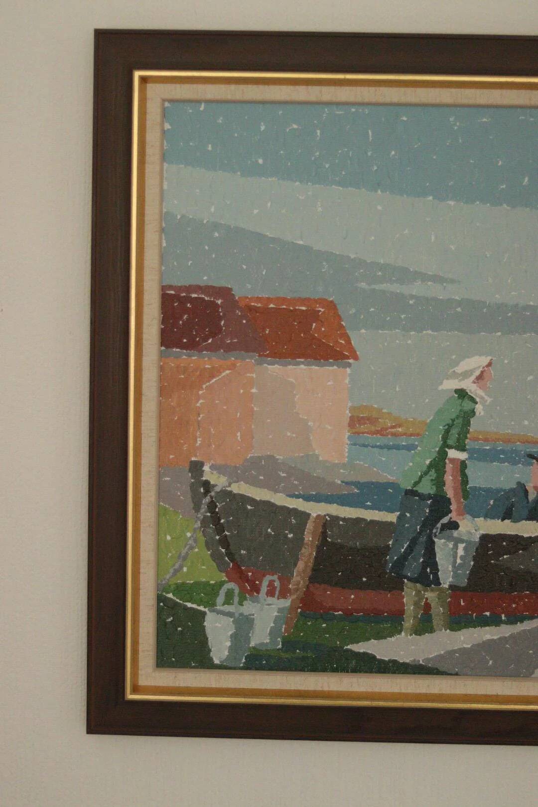 « Pêcheur » de Gunnar Fohlin, 1975