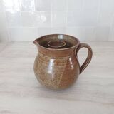 Pyrite stoneware cooling pitcher