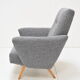 Mid-century Armchair,Czechoslovakia,1960's.