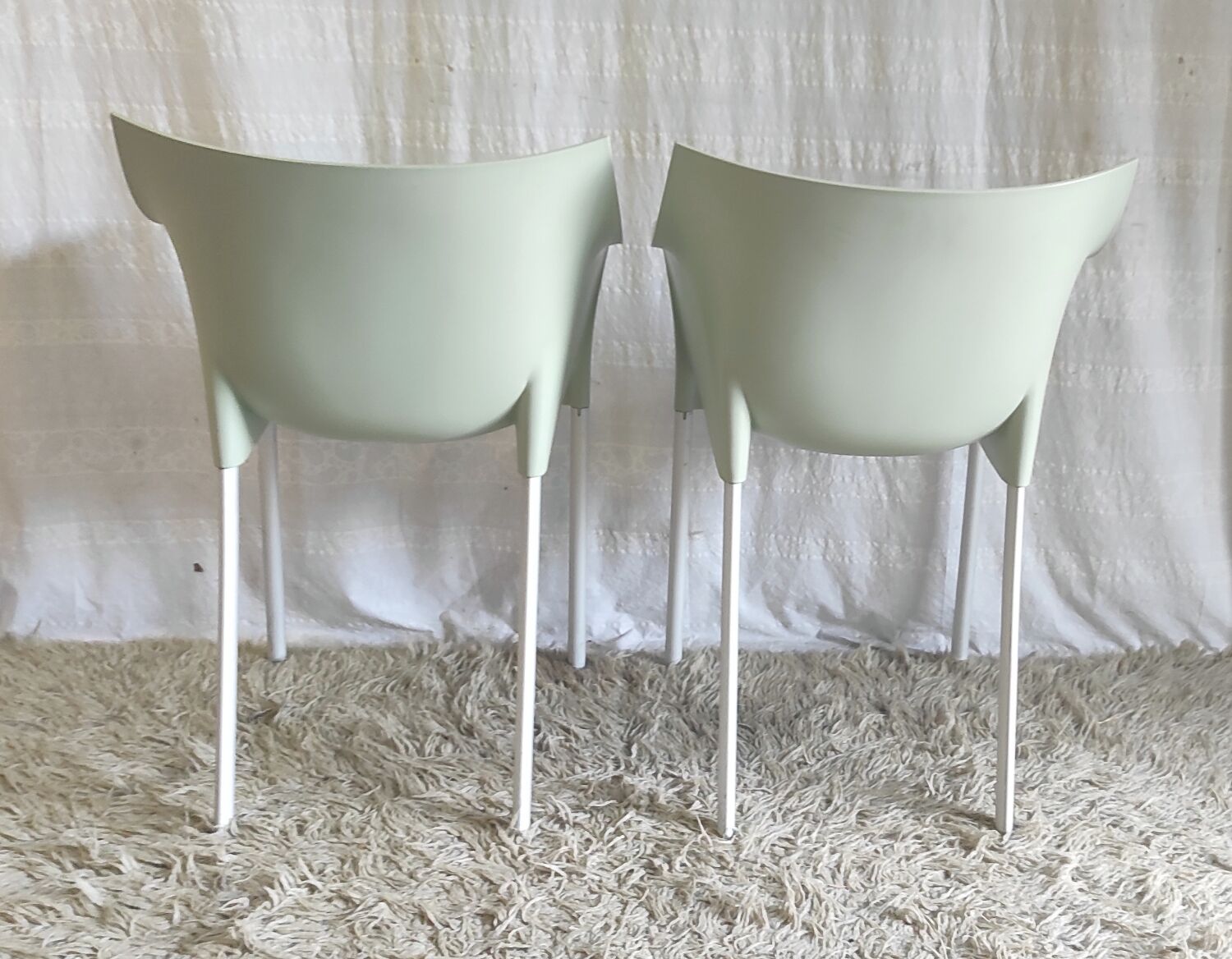 Dr No chairs by P. Stark for Katell - late 20th century.
