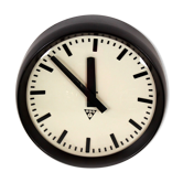 Railway clock from Pragotron, 1950