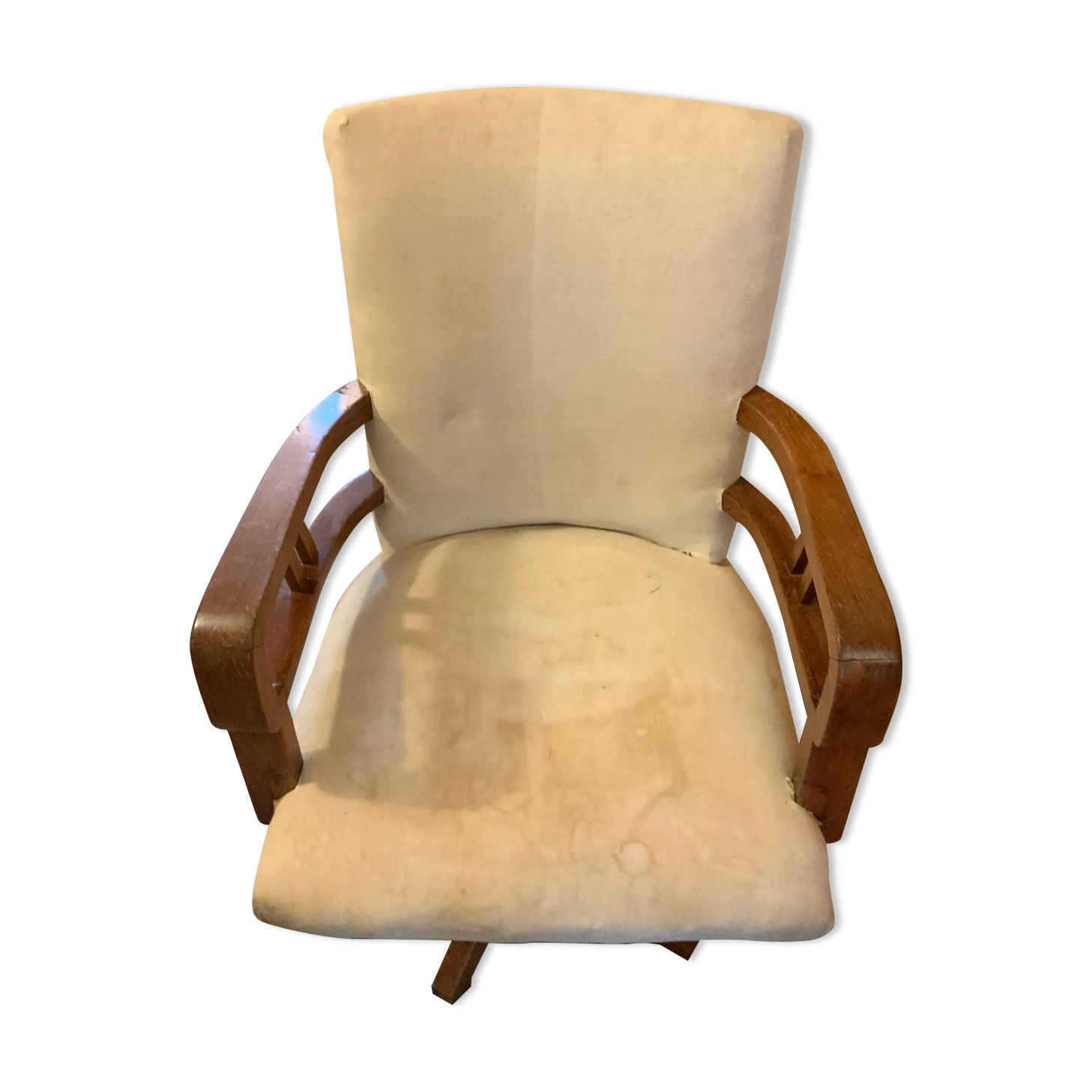 Mahogany marine chair