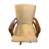 Mahogany marine chair